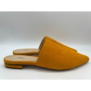 SCHUTZ Vibrant Yellow Mules